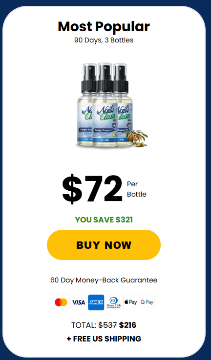 nails clean pro 3 bottles price