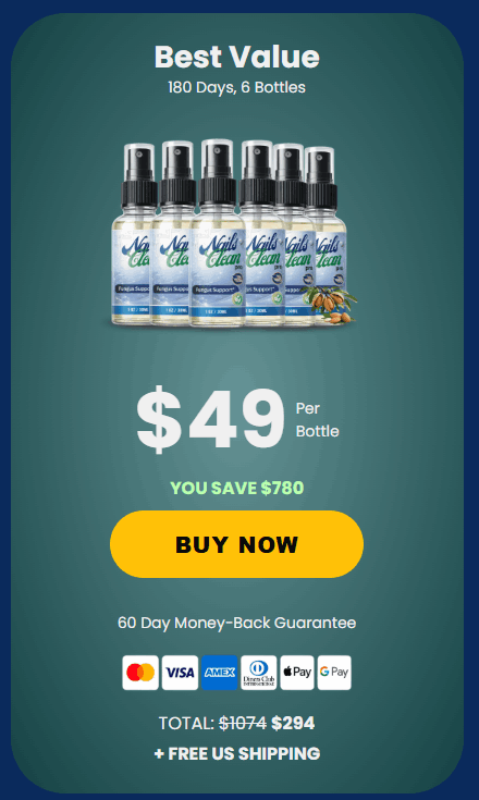 nails clean pro 6 bottles price